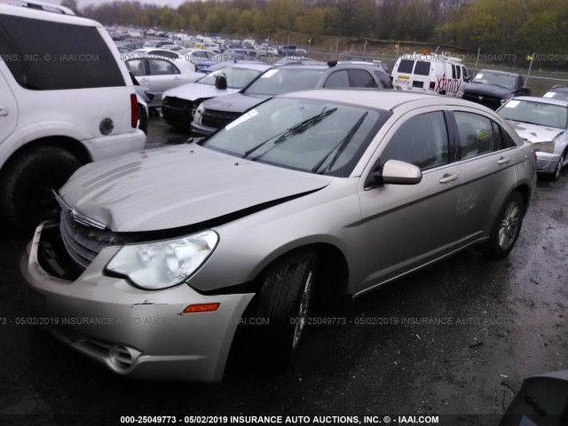 1C3LC56K78N139815 - 2008 CHRYSLER SEBRING TOURING GOLD photo 2