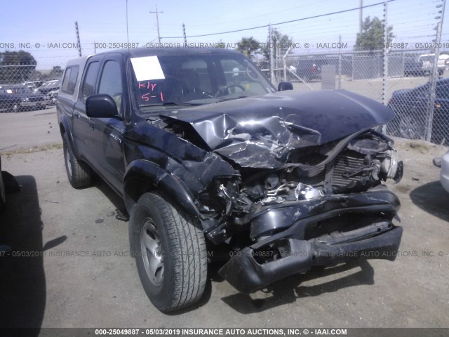 5TEGN92NX4Z390964 - 2004 TOYOTA TACOMA DOUBLE CAB PRERUNNER BLACK photo 1