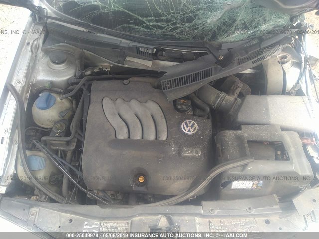 3VWRK69MX3M185697 - 2003 VOLKSWAGEN JETTA GL SILVER photo 10