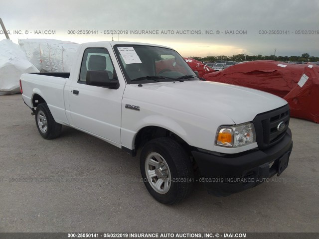 1FTKR1AD6BPA72241 - 2011 FORD RANGER WHITE photo 1