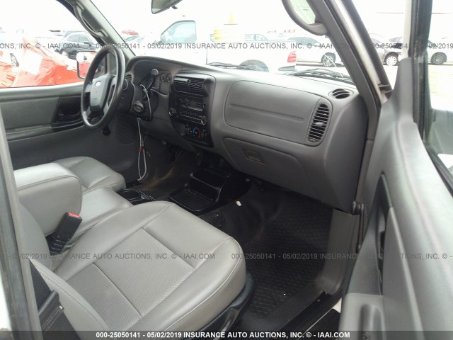 1FTKR1AD6BPA72241 - 2011 FORD RANGER WHITE photo 5