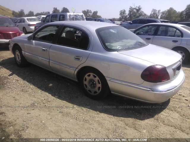 1LNHM97V2YY871407 - 2000 LINCOLN CONTINENTAL  SILVER photo 3