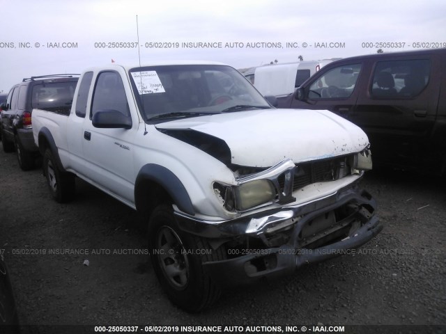 5TESN92N32Z125584 - 2002 TOYOTA TACOMA XTRACAB PRERUNNER WHITE photo 1