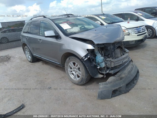 2FMDK48C08BA51568 - 2008 FORD EDGE SEL MAROON photo 1