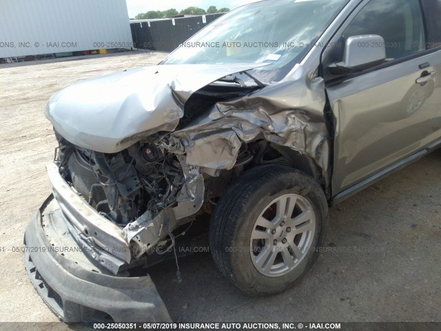 2FMDK48C08BA51568 - 2008 FORD EDGE SEL MAROON photo 6