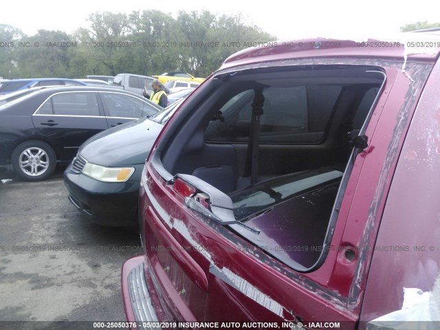 1B4GP44G0XB549654 - 1999 DODGE GRAND CARAVAN SE/SPORT MAROON photo 6