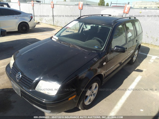 WVWSK61J43W588600 - 2003 VOLKSWAGEN JETTA GLS BLACK photo 2