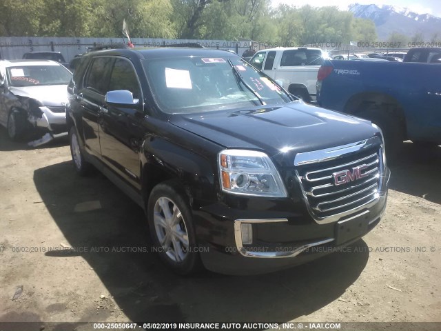 2GKFLTE35H6342329 - 2017 GMC TERRAIN SLE BLACK photo 1