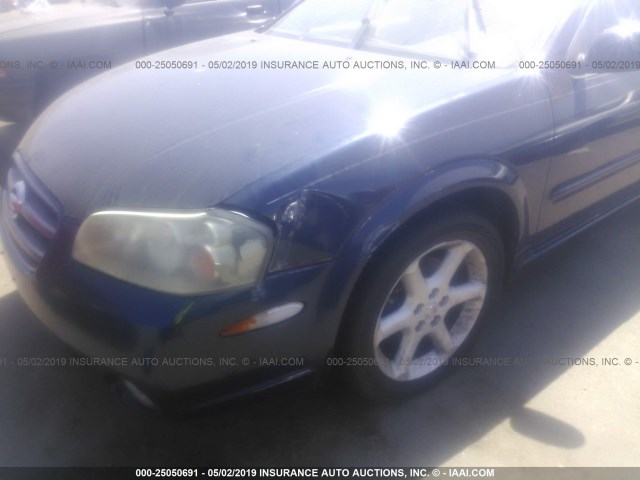 JN1DA31D33T523391 - 2003 NISSAN MAXIMA GLE/GXE/SE BLUE photo 6