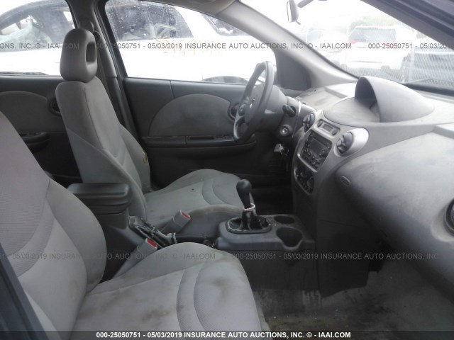 1G8AZ52F74Z101251 - 2004 SATURN ION LEVEL 2 BLACK photo 5