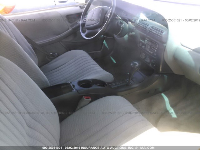 1G2WJ12M4SF307656 - 1995 PONTIAC GRAND PRIX SE მწვანე ფოტო 5