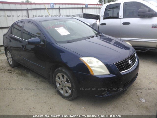 3N1AB61E88L657531 - 2008 NISSAN SENTRA 2.0/2.0S/2.0SL BLUE photo 1