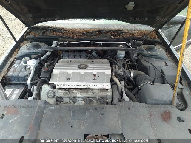 1G6KS52Y2TU810085 - 1996 CADILLAC SEVILLE SLS BLACK photo 10