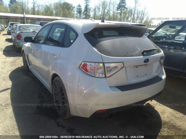 JF1GR7E61EG201937 - 2014 SUBARU IMPREZA WRX WHITE photo 3