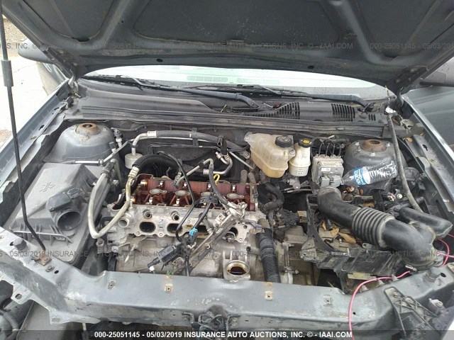 1G1ZS58F48F138486 - 2008 CHEVROLET MALIBU LS GRAY photo 10