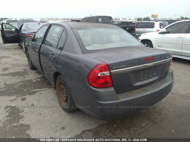 1G1ZS58F48F138486 - 2008 CHEVROLET MALIBU LS GRAY photo 3