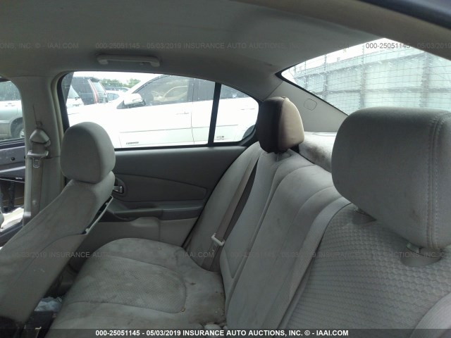 1G1ZS58F48F138486 - 2008 CHEVROLET MALIBU LS GRAY photo 8