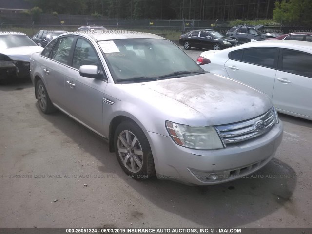 1FAHP24W88G167790 - 2008 FORD TAURUS SEL SILVER photo 1