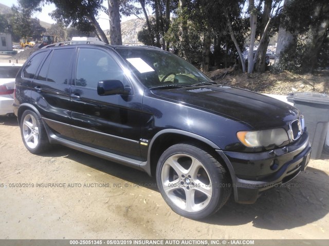 5UXFB93522LN78228 - 2002 BMW X5 4.6IS BLACK photo 1