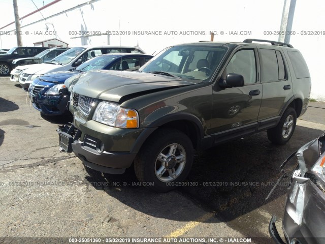1FMZU73K73ZA32196 - 2003 FORD EXPLORER XLT/XLT SPORT/NBX Yeşil fotoğraf 2