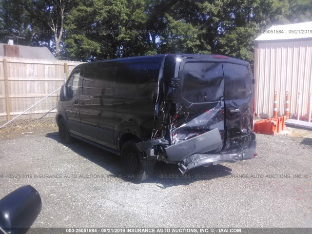 1FTNE1YM2FKB27432 - 2015 FORD TRANSIT T-150 BLACK photo 3