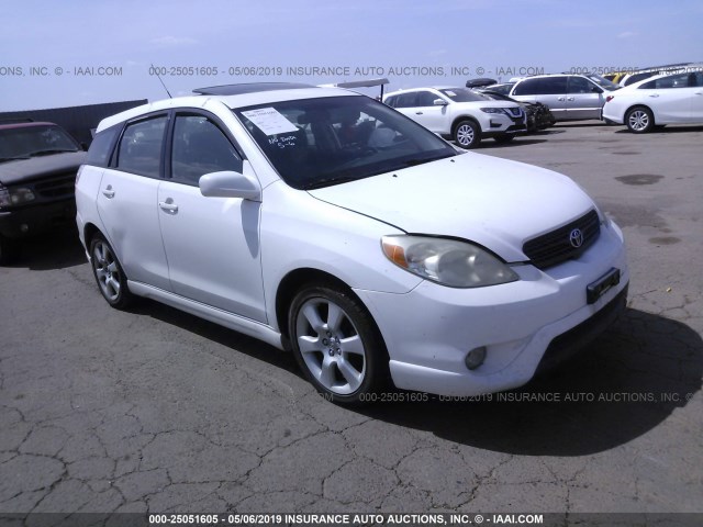 2T1KY30EX6C550285 - 2006 TOYOTA COROLLA MATRIX XRS WHITE photo 1