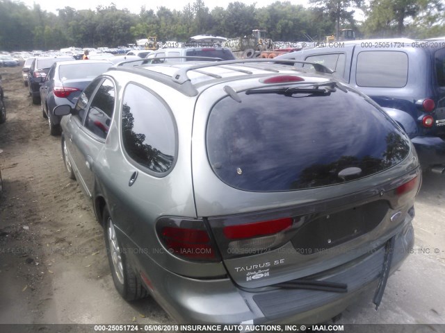 1FAFP59S33A232426 - 2003 FORD TAURUS SEL GRAY photo 3