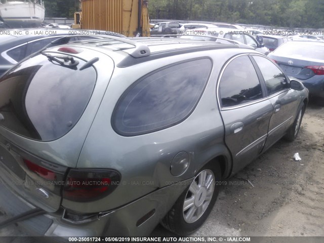 1FAFP59S33A232426 - 2003 FORD TAURUS SEL GRAY photo 4