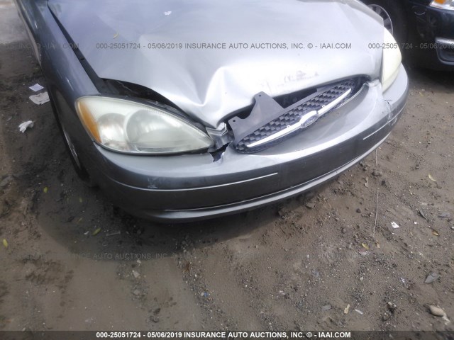 1FAFP59S33A232426 - 2003 FORD TAURUS SEL GRAY photo 6