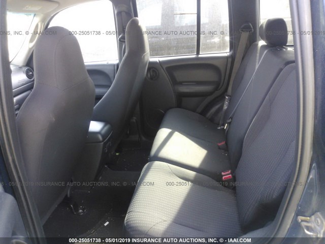 1J4GL48K93W732321 - 2003 JEEP LIBERTY SPORT/FREEDOM ლურჯი ფოტო 8