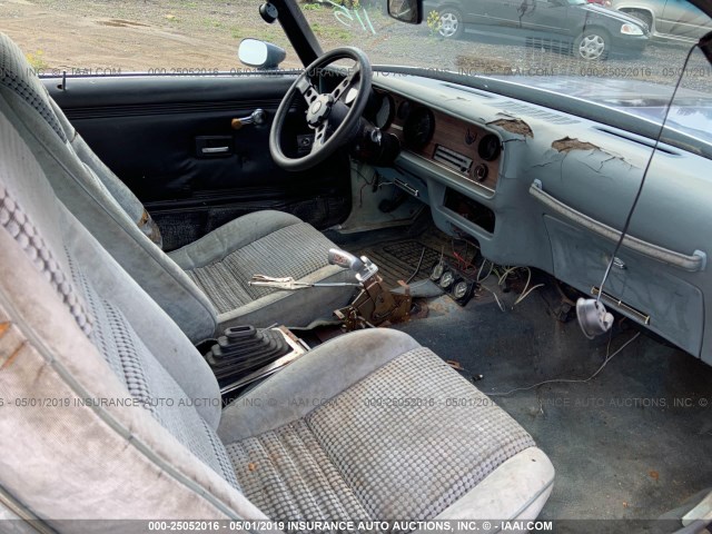 2TB7Y9N189941 - 1979 PONTIAC FIREBIRD BLUE photo 5