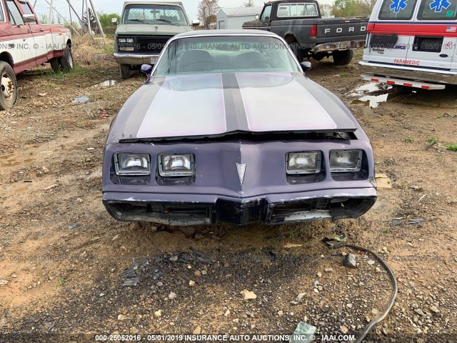 2TB7Y9N189941 - 1979 PONTIAC FIREBIRD BLUE photo 6