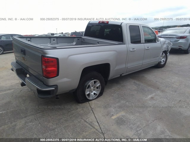 2GCRCPEC8K1141030 - 2019 CHEVROLET SILVERADO LD C1500 LT SILVER photo 4