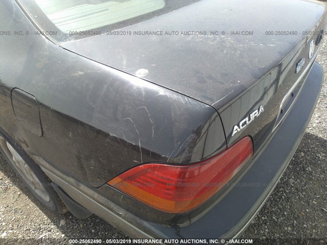 JH4KA9687WC011607 - 1998 ACURA 3.5RL SE BLACK photo 6