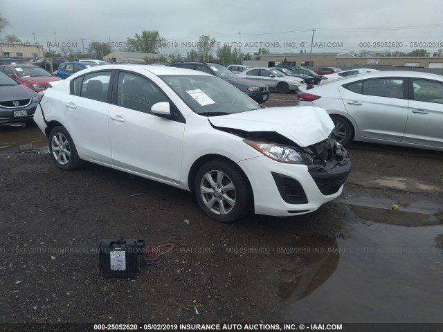 JM1BL1VF2B1901077 - 2011 MAZDA 3 I WHITE photo 1