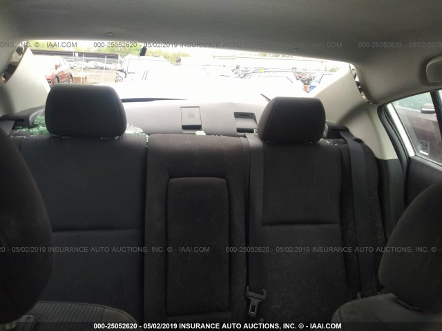 JM1BL1VF2B1901077 - 2011 MAZDA 3 I WHITE photo 8