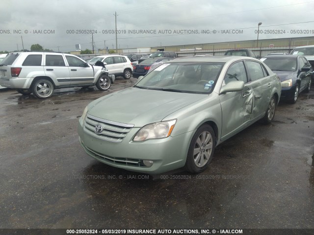 4T1BK36B37U201208 - 2007 TOYOTA AVALON XL/XLS/TOURING/LIMITED GREEN photo 2