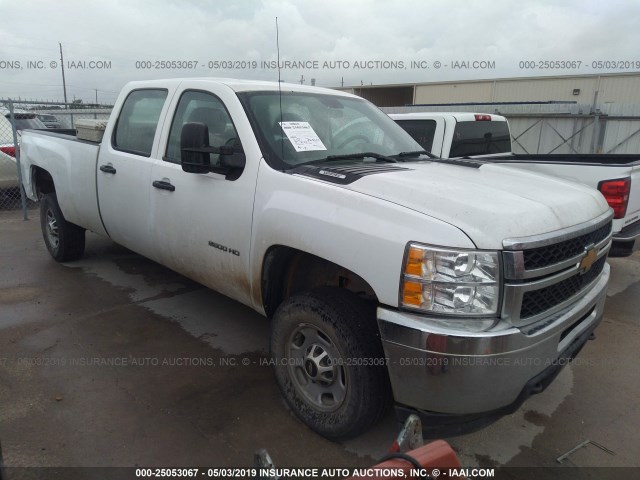 1GC1CVCG3DF216512 - 2013 CHEVROLET SILVERADO C2500 HEAVY DUTY WHITE photo 1