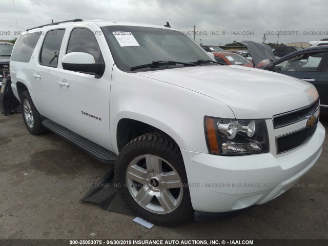 3GNFC16J47G197145 - 2007 CHEVROLET SUBURBAN WHITE photo 1