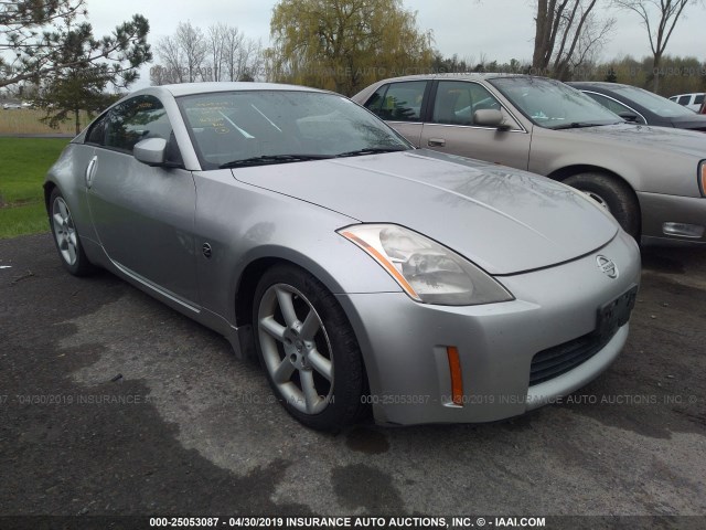 JN1AZ34E73T009382 - 2003 NISSAN 350Z COUPE SILVER photo 1