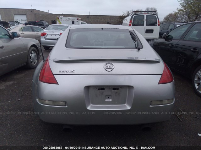 JN1AZ34E73T009382 - 2003 NISSAN 350Z COUPE SILVER photo 8