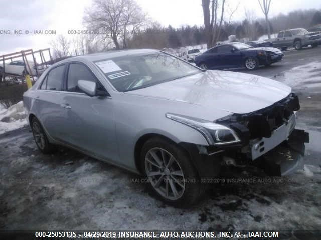 1G6AR5SS5K0105810 - 2019 CADILLAC CTS LUXURY SILVER photo 1