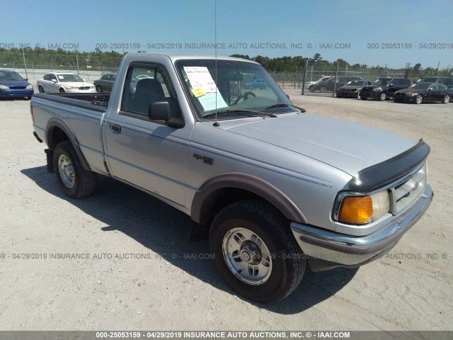 1FTCR11X9VTA63737 - 1997 FORD RANGER SILVER photo 1