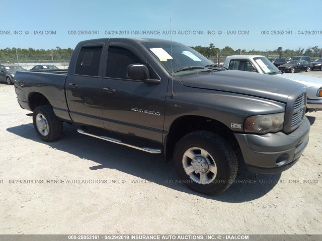 3D7KU28D53G750239 - 2003 DODGE RAM 2500 ST/SLT GRAY photo 1