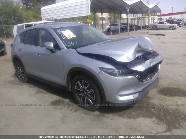 JM3KFBDM8J0370430 - 2018 MAZDA CX-5 GRAND TOURING SILVER photo 1