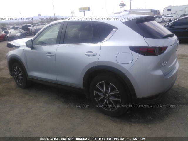 JM3KFBDM8J0370430 - 2018 MAZDA CX-5 GRAND TOURING SILVER photo 3