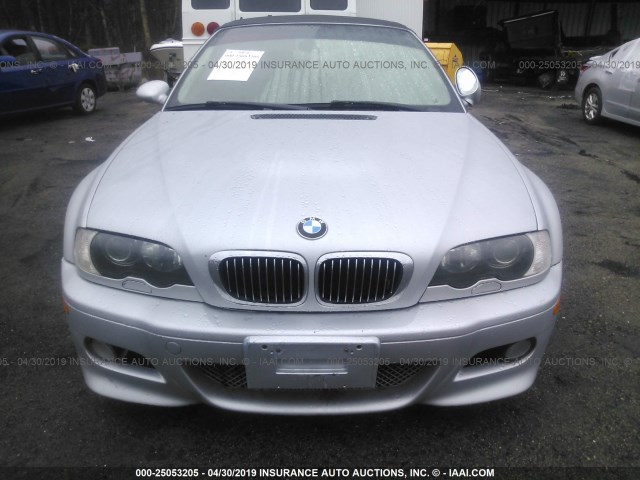 WBSBR93402EX21824 - 2002 BMW M3 SILVER photo 6