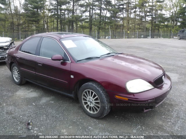 1MEHM55S24A627019 - 2004 MERCURY SABLE LS PREMIUM MAROON photo 1