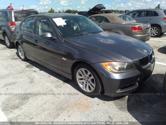 WBAVB175X6NK33626 - 2006 BMW 325 I AUTOMATIC GRAY photo 1