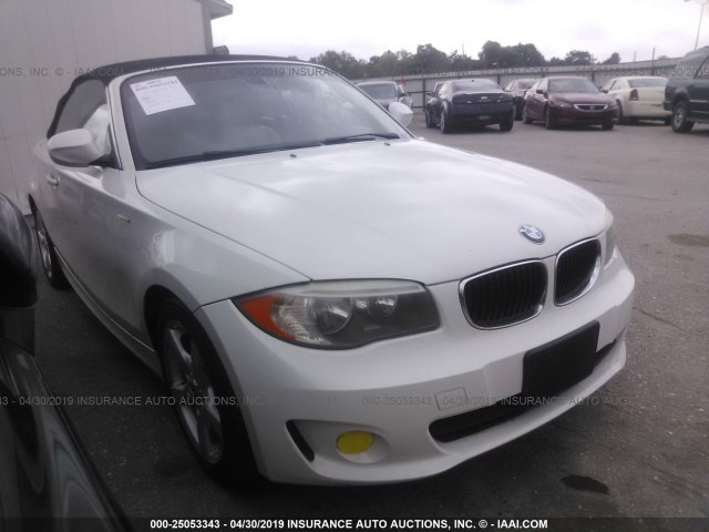 WBAUL7C50CVM81834 - 2012 BMW 128 I WHITE photo 1